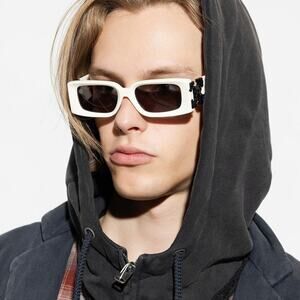 NEW!! OFF-WHITE Sunglasses Roma OERI098 0107 Authentic